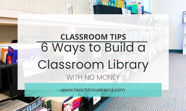 Classroom Library on a Budget
